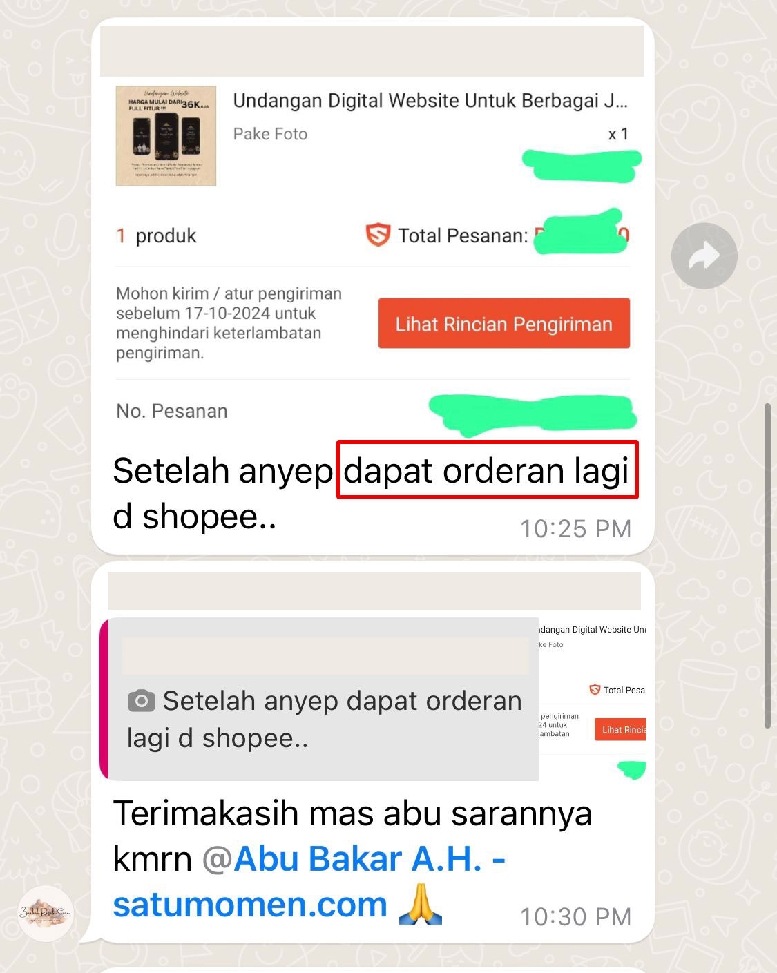 Testimoni reseller