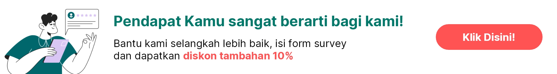 Survey pelanggan Satu Momen