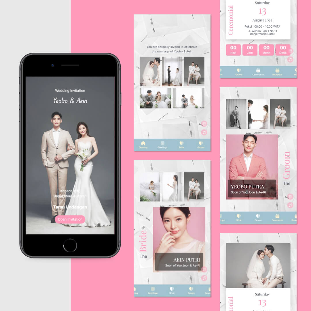Wedding & Engagement  - Pink Korea