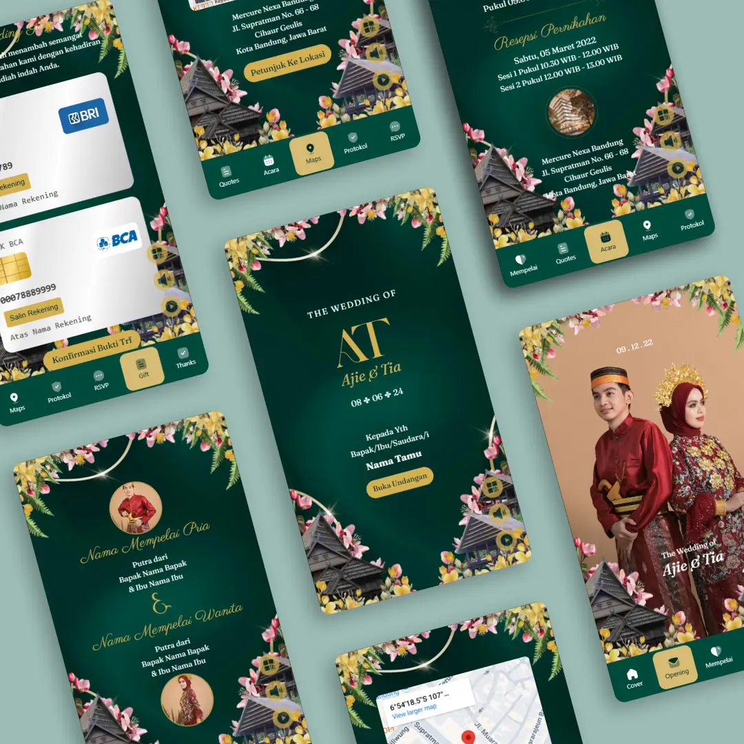 Wedding  - Turkish Green